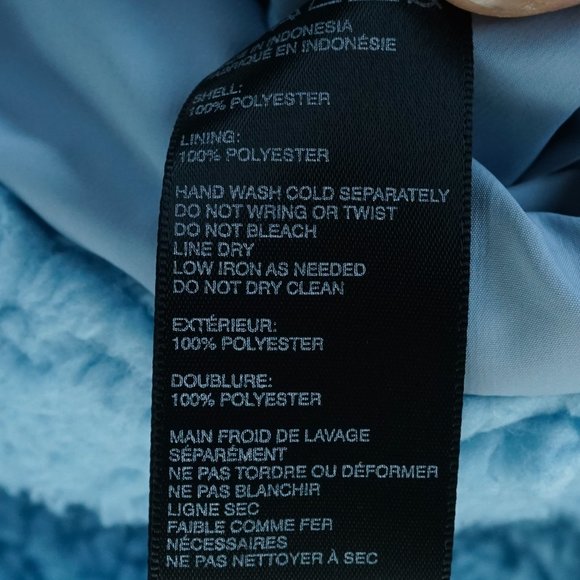 Urban Outfitters Light Blue Sherpa Hoodie - Picture 6 of 6